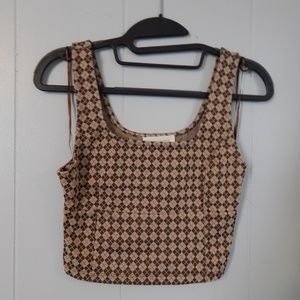 Pink Rose / crop top